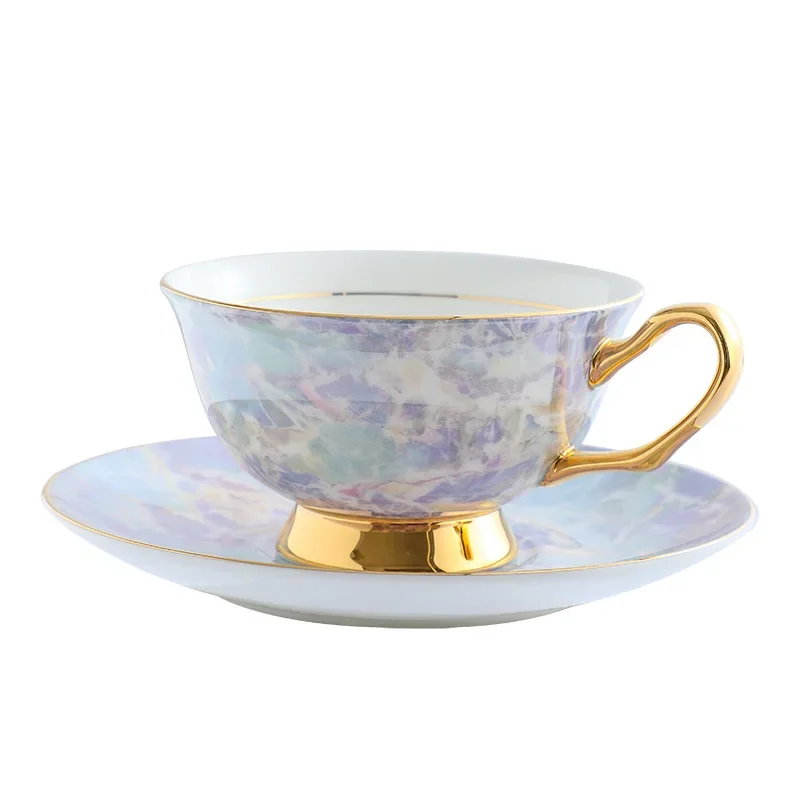 CLL dream blue ceramic bone china coffee cup and saucer afternoon tea set, high-end exquisite and advanced
CLL dream blue ceramic bone china coffee cup and saucer afternoon tea set, high-end exquisite and advanced