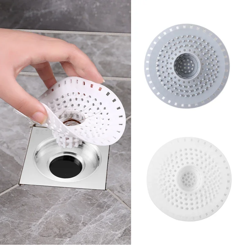 Anti-blocking Sink Strainer Round Shape Hair Clean Up Mesh Trap Floor Drain Shower Drain Pad Kitchen Bathroom Accessories
Anti-blocking Sink Strainer Round Shape Hair Clean Up Mesh Trap Floor Drain Shower Drain Pad Kitchen Bathroom Accessories