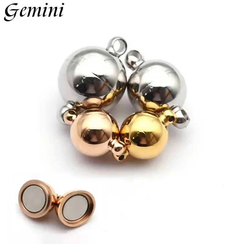 10sets 6/8/10/12mm Stainless Steel Ball Magnetic Connectors Clasp Magnet Charms End Cap for DIY Jewelry Making Bracelet Necklace
10sets 6/8/10/12mm Stainless Steel Ball Magnetic Connectors Clasp Magnet Charms End Cap for DIY Jewelry Making Bracelet Necklace