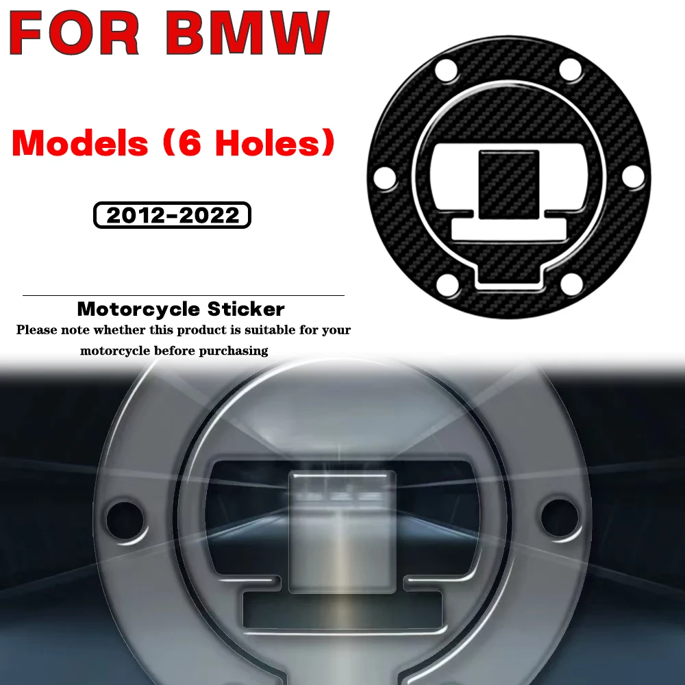 For BMW Models 2012 2013 2014 2015-2022 (6 Holes) Motorcycle Fuel Cap Cover Decal Protection Sticker 3D Carbon / Transparent 
For BMW Models 2012 2013 2014 2015-2022 (6 Holes) Motorcycle Fuel Cap Cover Decal Protection Sticker 3D Carbon / Transparent