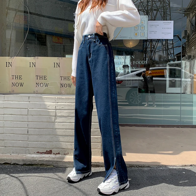 High Waist Wide Leg Denim Jeans Women's Straight Loose Summer Thin New Large Size Fat MM Draping Floor-Length Pants
High Waist Wide Leg Denim Jeans Women's Straight Loose Summer Thin New Large Size Fat MM Draping Floor-Length Pants