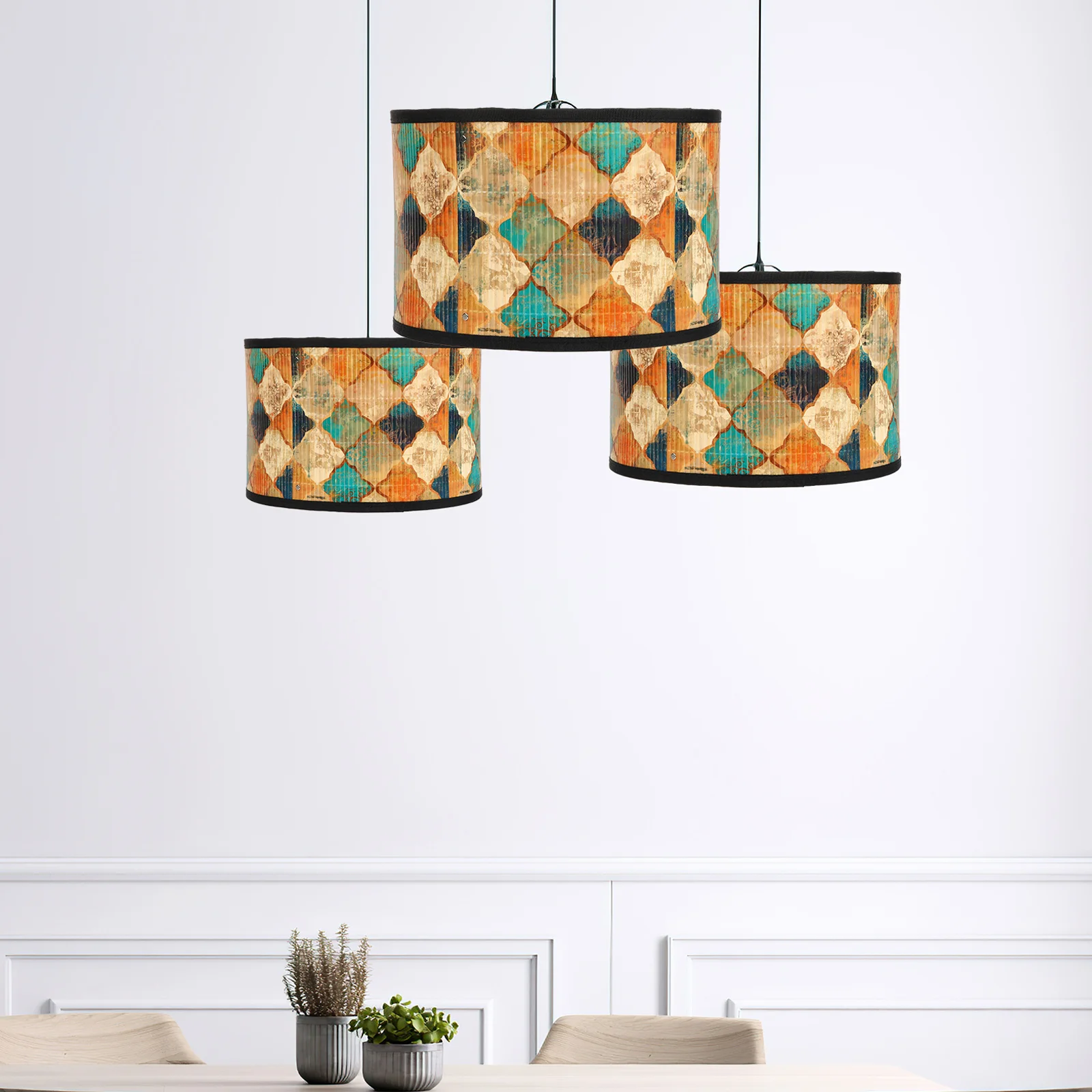 Drum Lampshade E27 Vintage Bamboo Lampshade Watercolor Painting Chandelier Lamp Cover Light Accessories Pendant Table Lamp Floor
Drum Lampshade E27 Vintage Bamboo Lampshade Watercolor Painting Chandelier Lamp Cover Light Accessories Pendant Table Lamp Floor