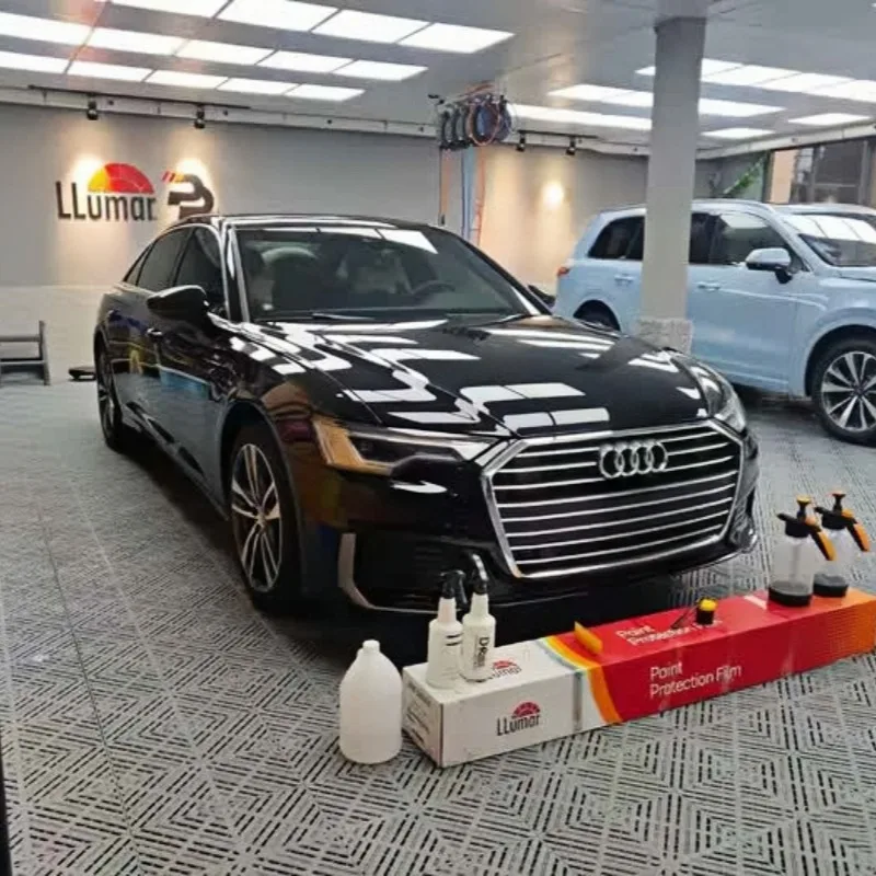 LLumar Hot Repair PPF Automotive Protective Film Hydrophobic Anti-Scratch TPU PPF Automotive Transparent Film glossy black
LLumar Hot Repair PPF Automotive Protective Film Hydrophobic Anti-Scratch TPU PPF Automotive Transparent Film glossy black
