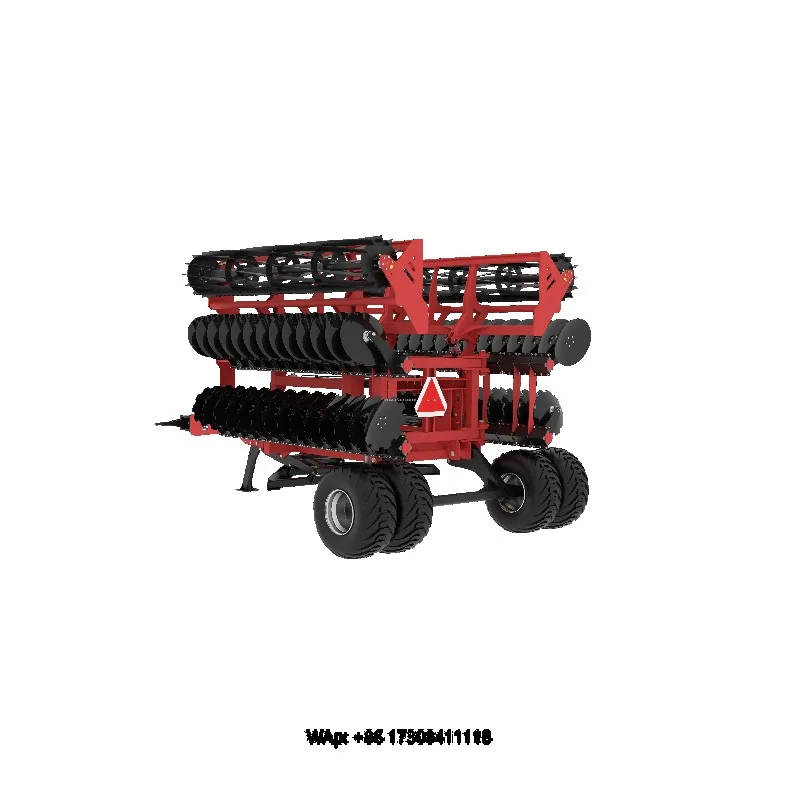 2m -12m Soil Breaking Leveling Combined Tillage Machine High Speed Disc Harrow Roller Tiller Machine
2m -12m Soil Breaking Leveling Combined Tillage Machine High Speed Disc Harrow Roller Tiller Machine