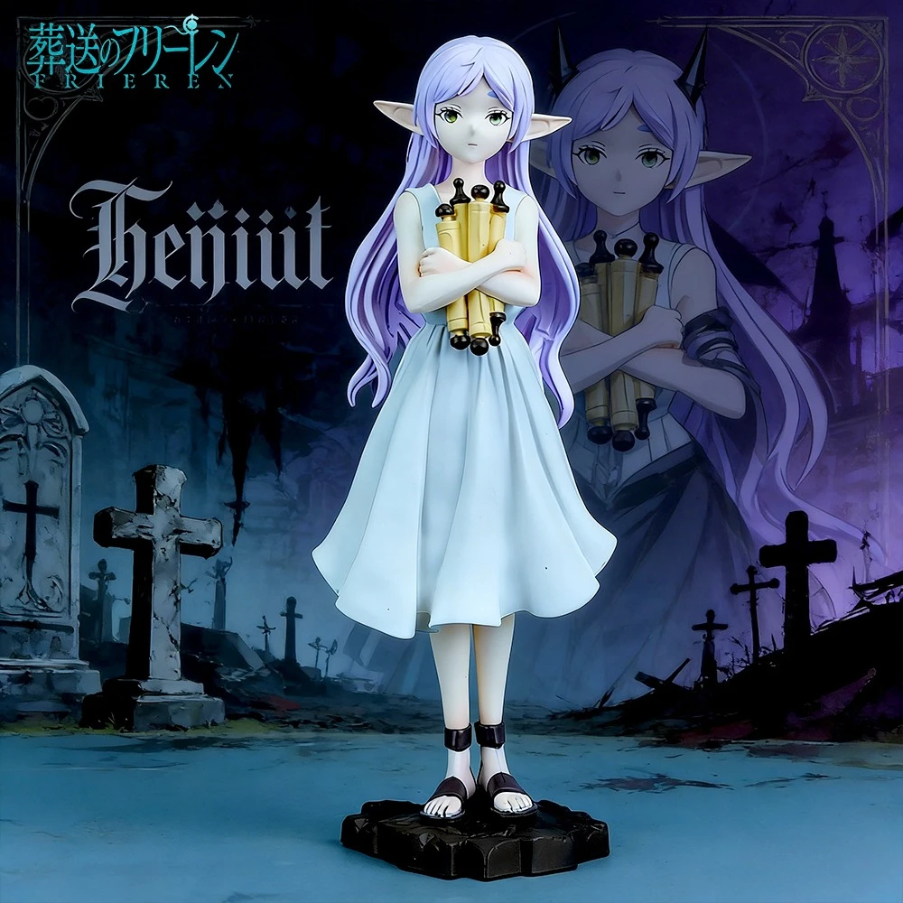Фигурка аниме «Frieren: За пределами пути» 20 см/7,87 дюйма, ПВХ статуэтка, настольное украшение, коллекционная модель, игрушка, подарок
Фигурка аниме «Frieren: За пределами пути» 20 см/7,87 дюйма, ПВХ статуэтка, настольное украшение, коллекционная модель, игрушка, подарок