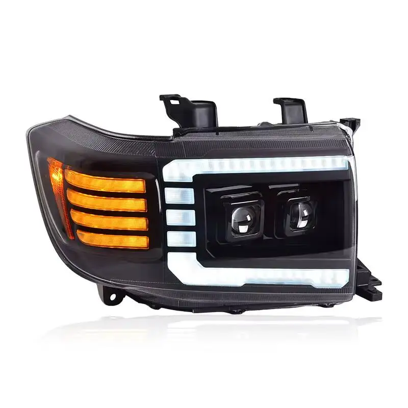 Светодиодные фары в сборе для Toyota Land Cruiser LC71 LC76 LC78 LC79 2007-2023 с LED DRL и линзой-проектором
Светодиодные фары в сборе для Toyota Land Cruiser LC71 LC76 LC78 LC79 2007-2023 с LED DRL и линзой-проектором