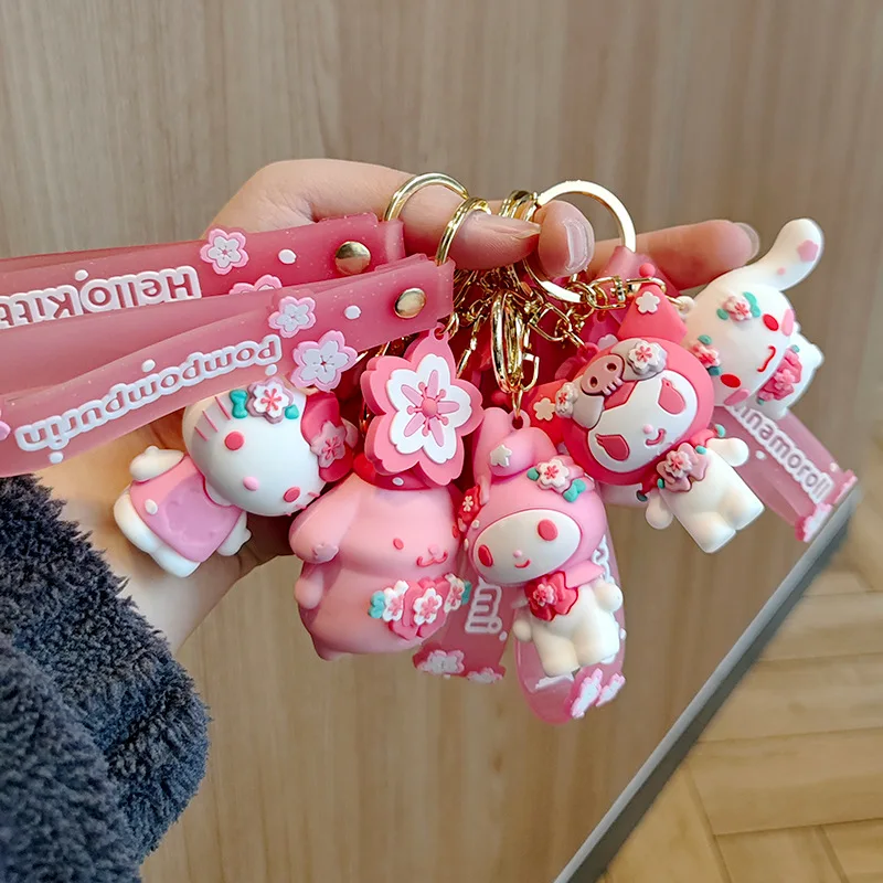 Cherry Blossom Keychain Figurine Pendant Car Keychain Shoulder Bag Pendant Pink Series Holiday Gift For Girlfriend
Cherry Blossom Keychain Figurine Pendant Car Keychain Shoulder Bag Pendant Pink Series Holiday Gift For Girlfriend