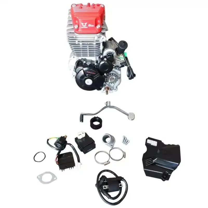 ZS175FMN Zongshen 300CC New Engine Air Cooled CDI 6 Gearshift 4 Stroke 4 Valeve Electric And Kick Start CB300RL
ZS175FMN Zongshen 300CC New Engine Air Cooled CDI 6 Gearshift 4 Stroke 4 Valeve Electric And Kick Start CB300RL