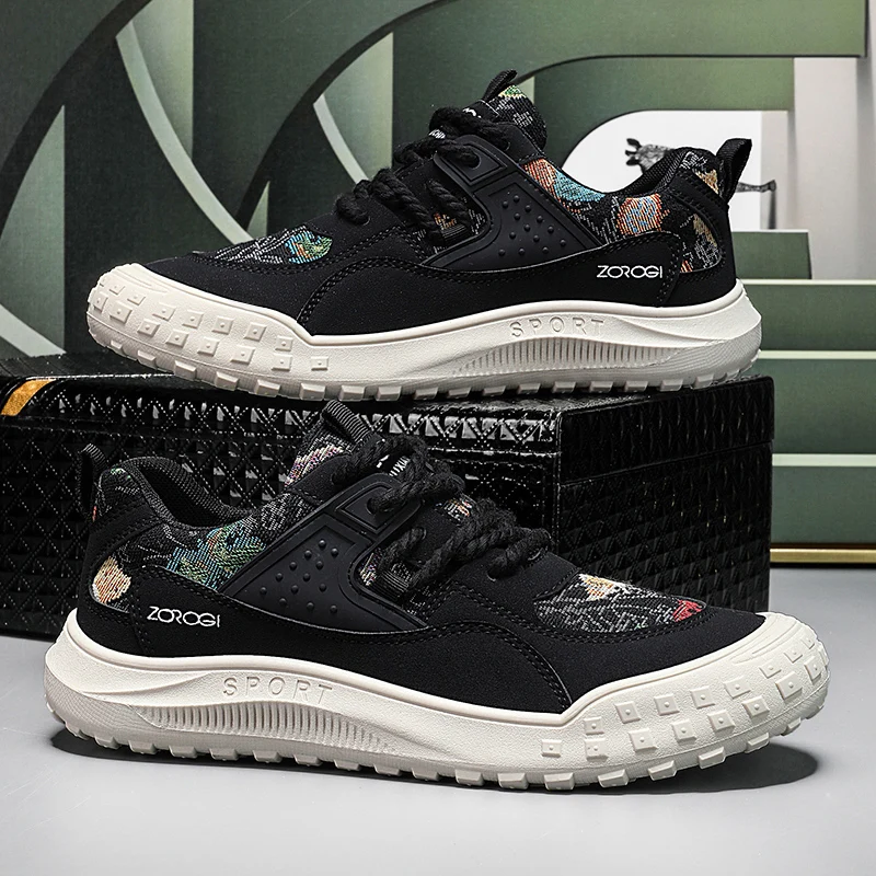 Tire Bottom Fashionable Men's Delicate Comfortable Flexible Breathable Anti Slip Wear-resistant Fabric Casual Sports Shoes
Tire Bottom Fashionable Men's Delicate Comfortable Flexible Breathable Anti Slip Wear-resistant Fabric Casual Sports Shoes