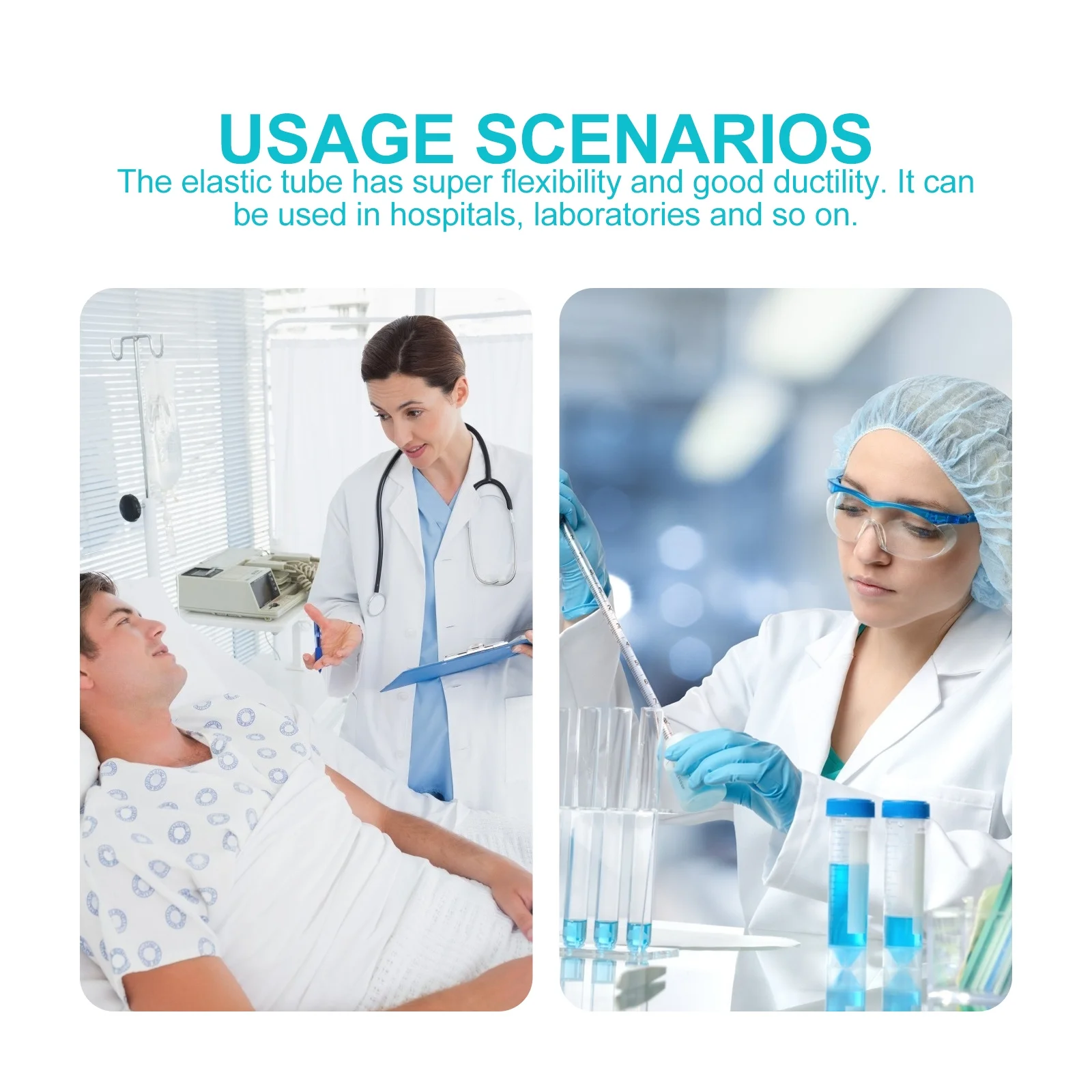 6Pcs Elastic Natural Latex Rubber Tube Medical Surgical Tubing High Elasticity Anti Tear Wear Resistant for DIY Hunting Catapult
6Pcs Elastic Natural Latex Rubber Tube Medical Surgical Tubing High Elasticity Anti Tear Wear Resistant for DIY Hunting Catapult