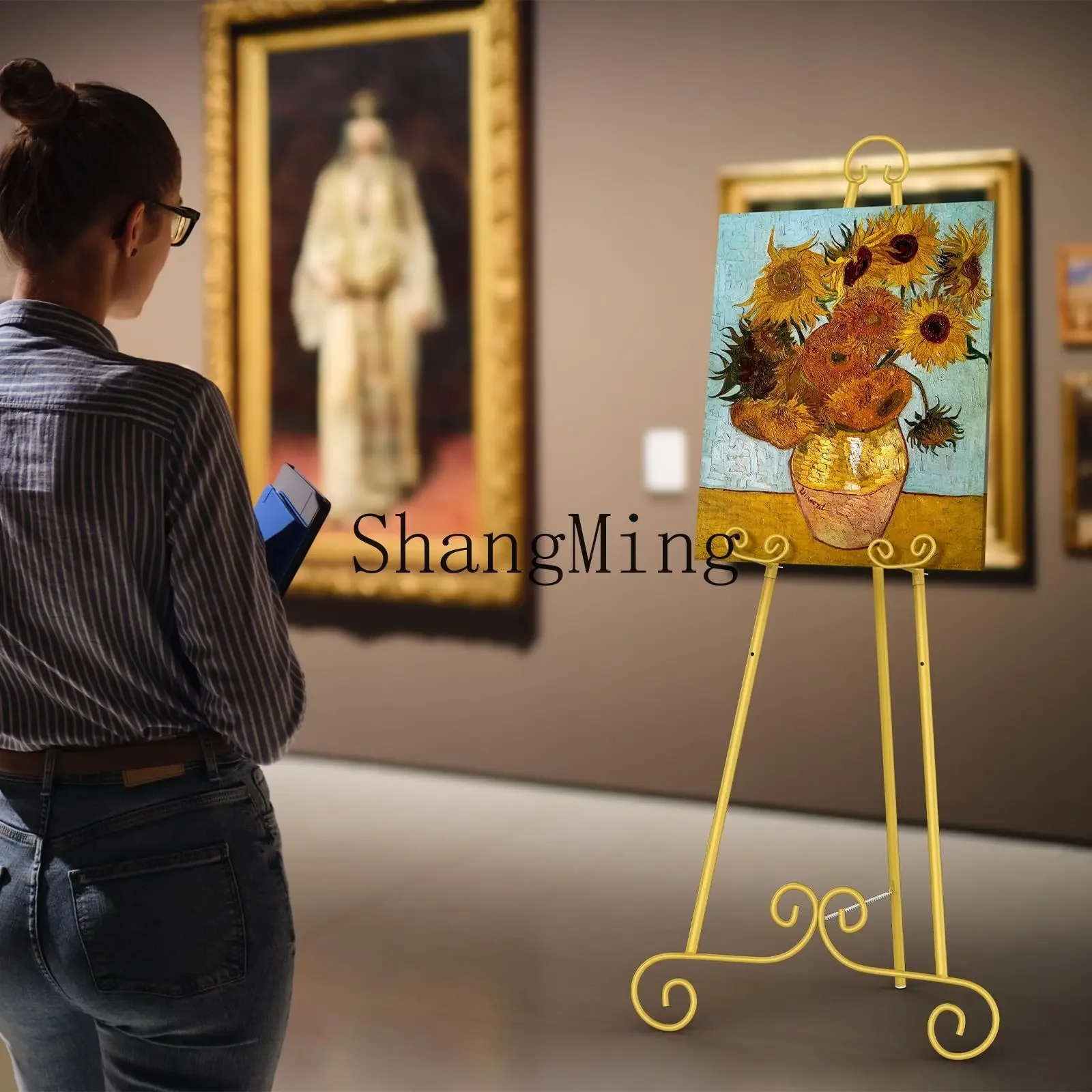 CL display stand, oil painting rack, photo frame rack, floor bracket, poster photo bracket, wedding welcome rack.
CL display stand, oil painting rack, photo frame rack, floor bracket, poster photo bracket, wedding welcome rack.