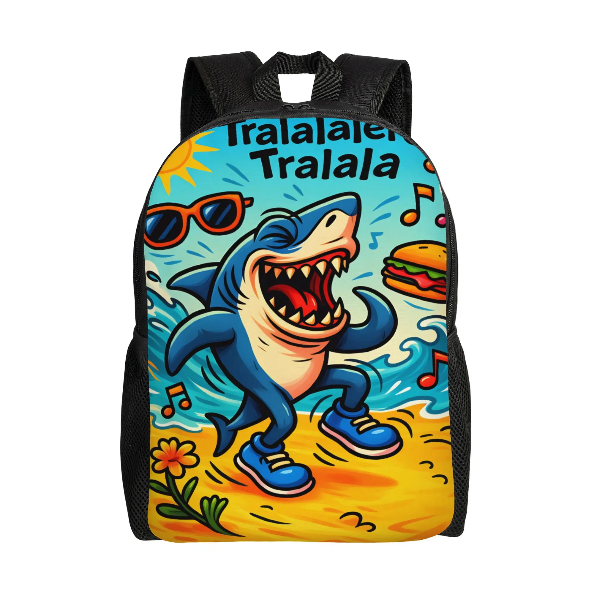 Brainrot Tralalero Tralala Backpack Modern Backpacks Boy Camping Breathable High School Bags High Quality Rucksack
Brainrot Tralalero Tralala Backpack Modern Backpacks Boy Camping Breathable High School Bags High Quality Rucksack
