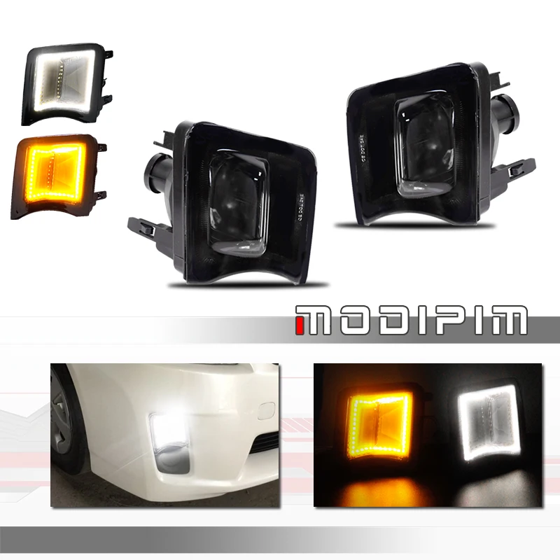 Switchback Amber Yellow LED Car Front Bumper Turn Signal Lights w/ Xenon White DRL / Driving Lights For 2010 2011 Toyota Prius
Switchback Amber Yellow LED Car Front Bumper Turn Signal Lights w/ Xenon White DRL / Driving Lights For 2010 2011 Toyota Prius