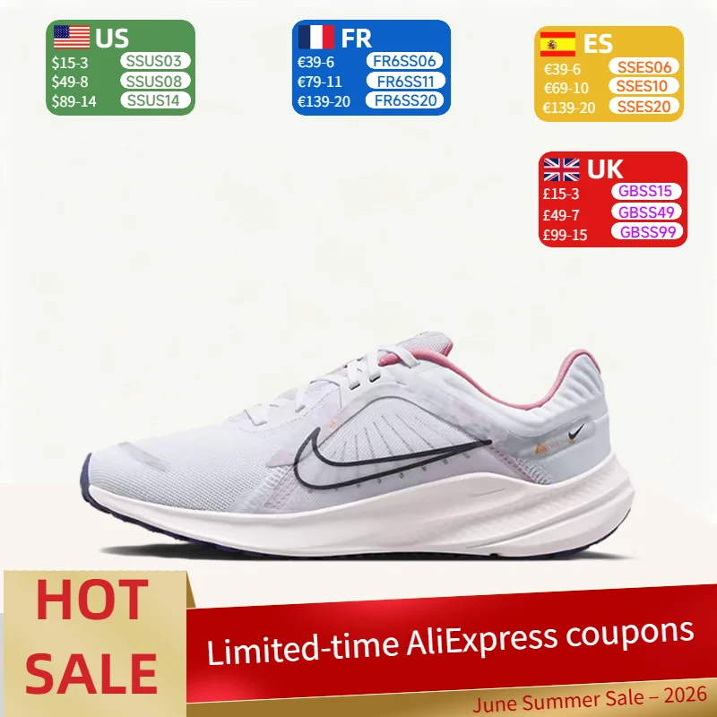 Nike Quest 5 Premium Women's Low-Top Training Running Shoes Comfortable, Durable, Breathable, Supportive, Lightweight FB6944-100
Nike Quest 5 Premium Women's Low-Top Training Running Shoes Comfortable, Durable, Breathable, Supportive, Lightweight FB6944-100