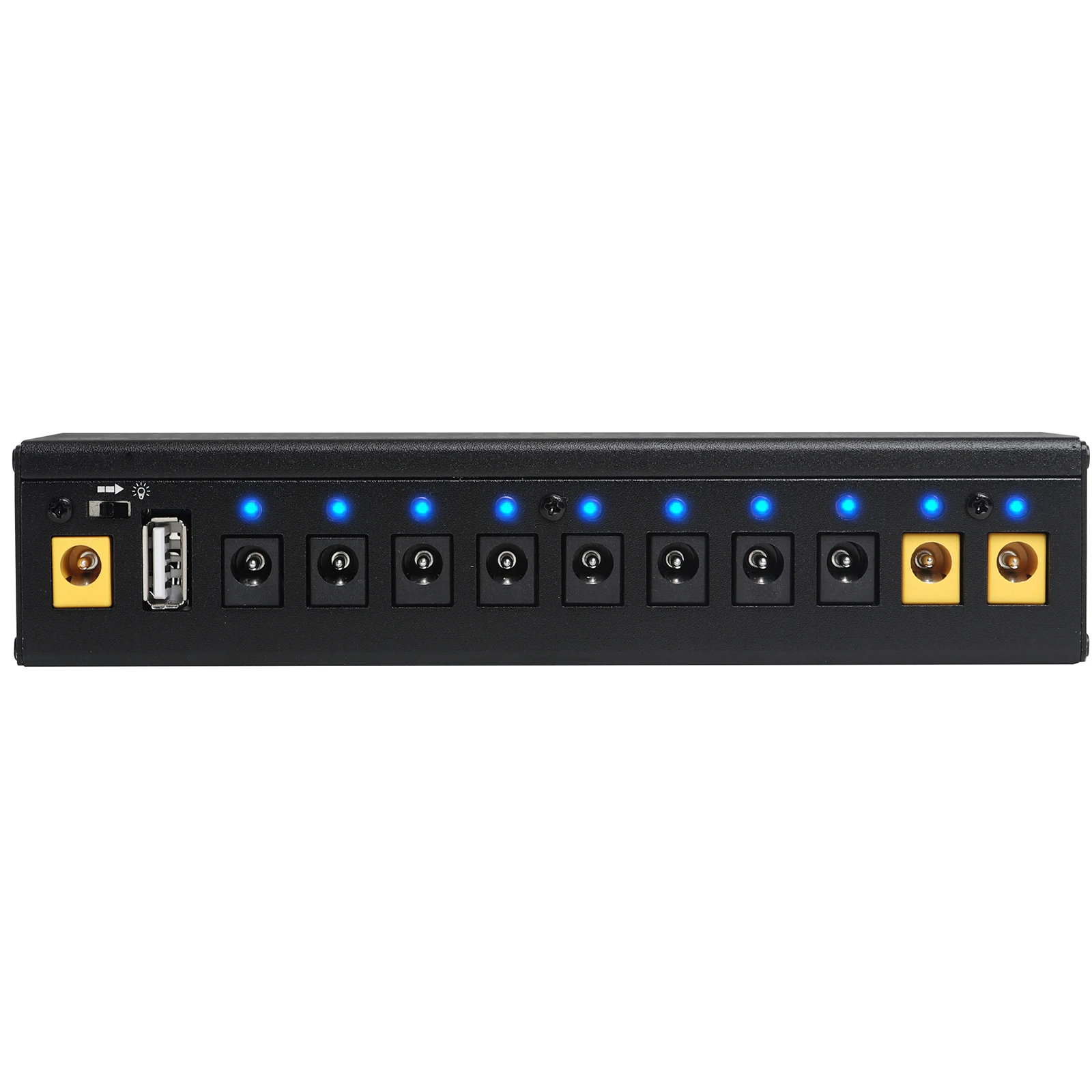Caline CP-04 Guitar Effect Pedal Power Supply 10 Isolated Outputs (9V, 12V, 18V) Short Circuit /Overcurrent Protection Parts
Caline CP-04 Guitar Effect Pedal Power Supply 10 Isolated Outputs (9V, 12V, 18V) Short Circuit /Overcurrent Protection Parts