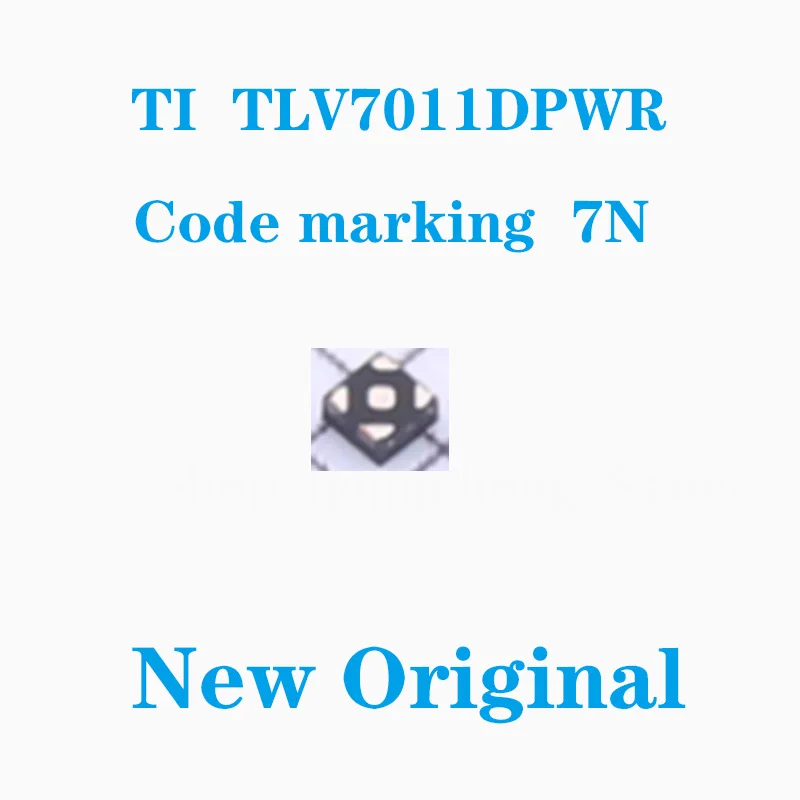 10pcs New OriginalTLV7011DPWR TLV7011 7N Code marking MICROPOWER COMPARATOR, PUSH PULL, X2SON5 Electronic components IC
10pcs New OriginalTLV7011DPWR TLV7011 7N Code marking MICROPOWER COMPARATOR, PUSH PULL, X2SON5 Electronic components IC