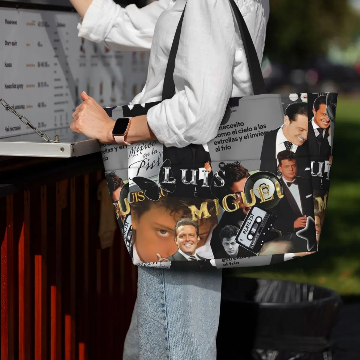 Luis Miguel Singer (1) Пляжная большая сумка Спортивный тренажерный зал Йога Duffle Большая большая сумка Женская дорожная сумка Сумка для фитнеса
Luis Miguel Singer (1) Пляжная большая сумка Спортивный тренажерный зал Йога Duffle Большая большая сумка Женская дорожная сумка Сумка для фитнеса