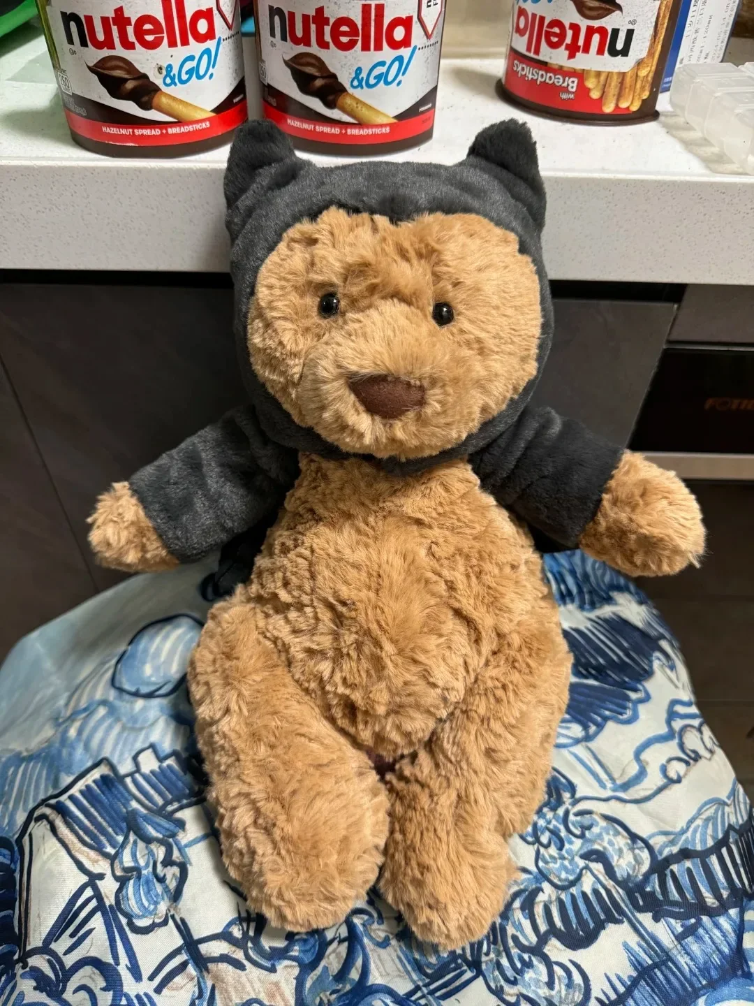 Для Jelly Cat, ограниченная серия, 25 см, Хэллоуин, Барселона, медведь, летучая мышь, кукла, детский праздничный подарок, интерактивная игрушка для кошек и собак
Для Jelly Cat, ограниченная серия, 25 см, Хэллоуин, Барселона, медведь, летучая мышь, кукла, детский праздничный подарок, интерактивная игрушка для кошек и собак