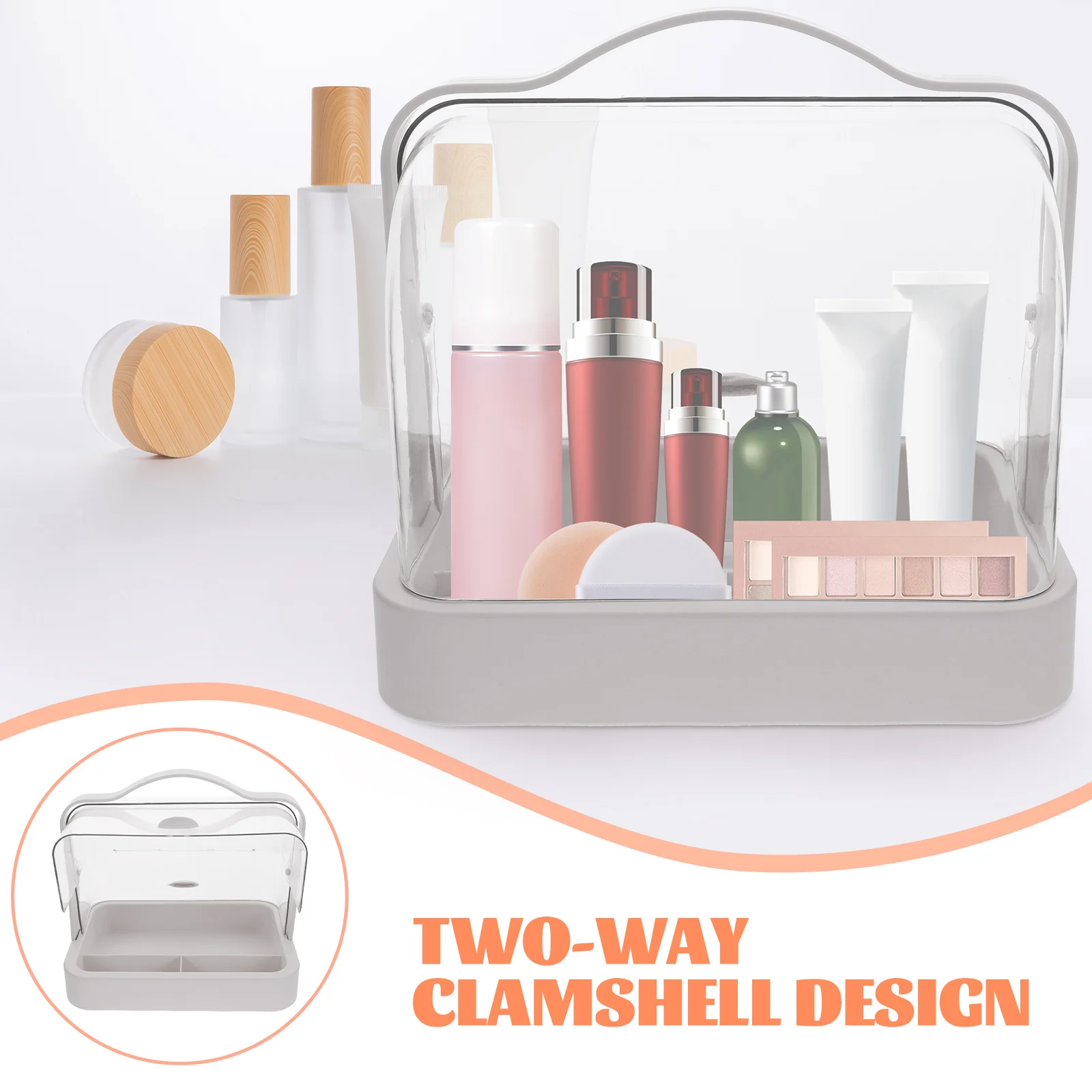 Storage Makeup Cosmetics Organizer Organizer Vanity Countertop Case PP Clear Lid Desk Home Storage Box Gift
Storage Makeup Cosmetics Organizer Organizer Vanity Countertop Case PP Clear Lid Desk Home Storage Box Gift