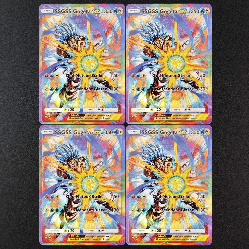 2026 DIY Texture Pokemon Dragon Ball Cards, SSGSS Gogeta ex Set, Gem Mint 10, Hot Anime Collectible Game Cards, Premium Foil Art
2026 DIY Texture Pokemon Dragon Ball Cards, SSGSS Gogeta ex Set, Gem Mint 10, Hot Anime Collectible Game Cards, Premium Foil Art
