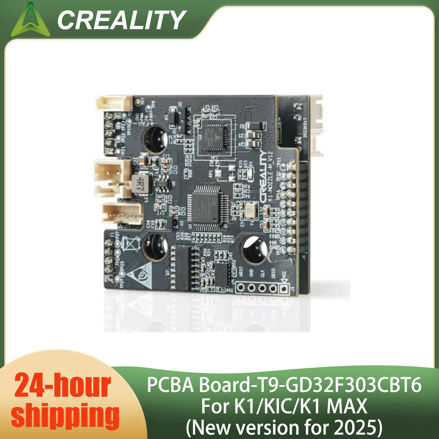 Creality For K1/KIC/K1 MAX_T9_GD32F303CBT6 NOZZLE-C-V13 Adapter Board Replace 3D Printer Accessories Creality Original PCBA_G_
Creality For K1/KIC/K1 MAX_T9_GD32F303CBT6 NOZZLE-C-V13 Adapter Board Replace 3D Printer Accessories Creality Original PCBA_G_