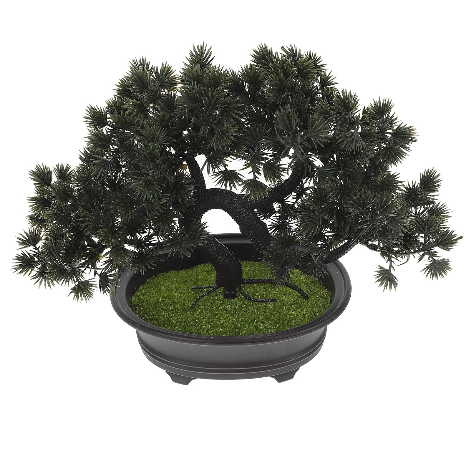 Realistic Simulated Welcoming Pine Bonsai Artificial Plant Office Home Decor Durable Mini Faux Tree Potted Flowers Greenery
Realistic Simulated Welcoming Pine Bonsai Artificial Plant Office Home Decor Durable Mini Faux Tree Potted Flowers Greenery