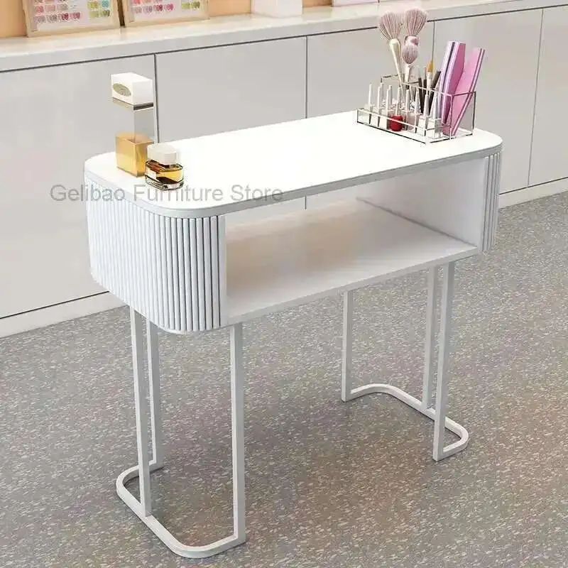 Simple Nail Table Salon Modern Luxury Nail Artist Manicure Table Wooden Storage Mesa De Manicure Professional Furniture
Simple Nail Table Salon Modern Luxury Nail Artist Manicure Table Wooden Storage Mesa De Manicure Professional Furniture