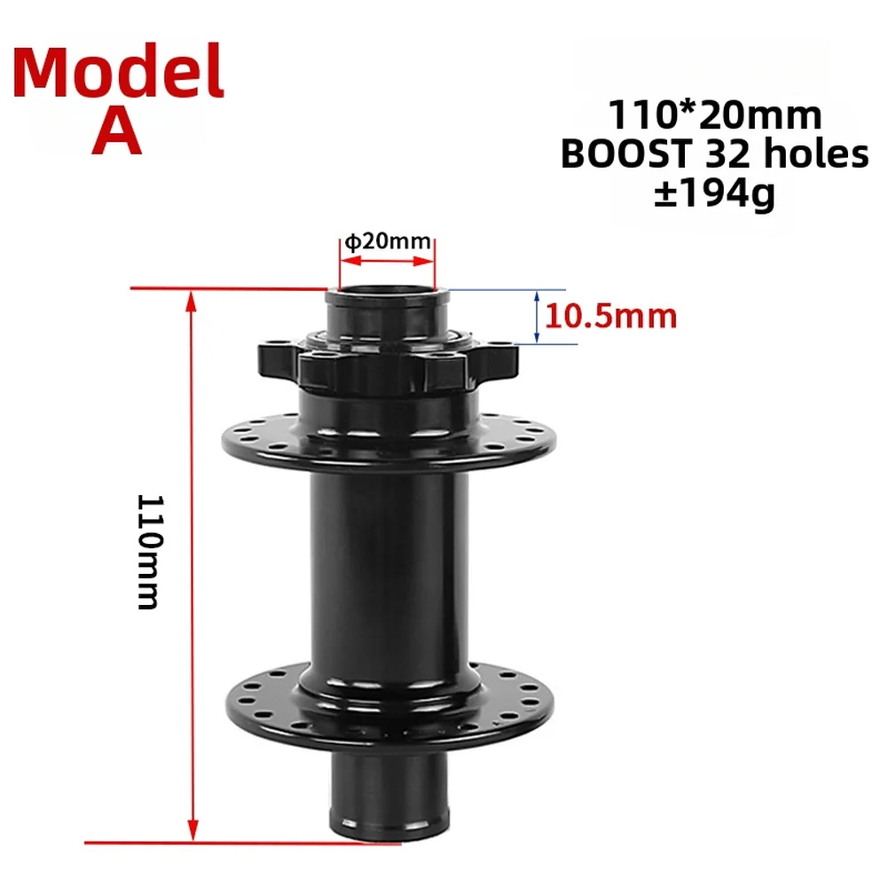 Six-bolt Thru-axle Front Hub 110x20mm B00ST 32-hole Mountain Bike Hub Aluminum Alloy Drum Body For Most Bicycle Cycling Part
Six-bolt Thru-axle Front Hub 110x20mm B00ST 32-hole Mountain Bike Hub Aluminum Alloy Drum Body For Most Bicycle Cycling Part