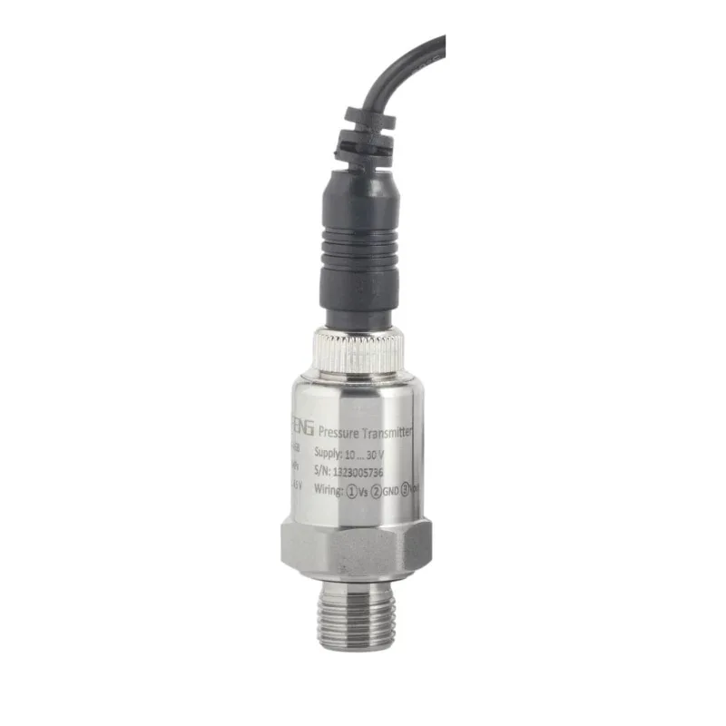 Compact pressure transmitter constant water pump air compressor air 24V ceramic sensor 4-20ma universal type
Compact pressure transmitter constant water pump air compressor air 24V ceramic sensor 4-20ma universal type
