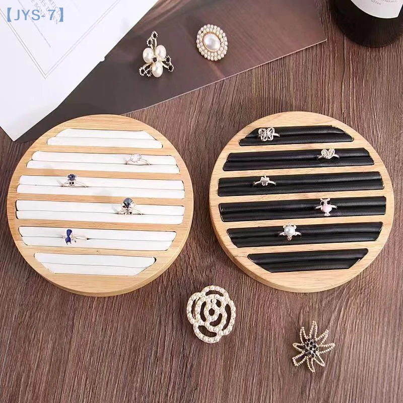 Wood Round Shape Jewelry Tray Ring Earrings Bracelet Display Plate Jewellery Storage Stand Counter Props
Wood Round Shape Jewelry Tray Ring Earrings Bracelet Display Plate Jewellery Storage Stand Counter Props