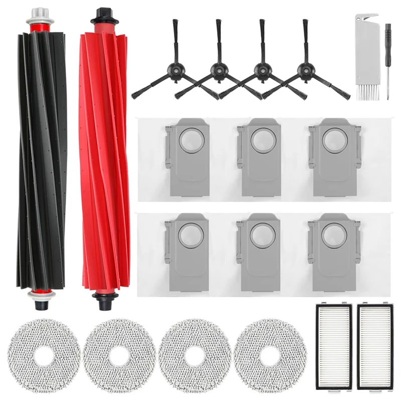 A76K For Roborock Qrevo Master Robot Vacuum Cleaner Main Roller Side Brush Hepa Filter Mop Cloth Dust Bags Accessories
A76K For Roborock Qrevo Master Robot Vacuum Cleaner Main Roller Side Brush Hepa Filter Mop Cloth Dust Bags Accessories
