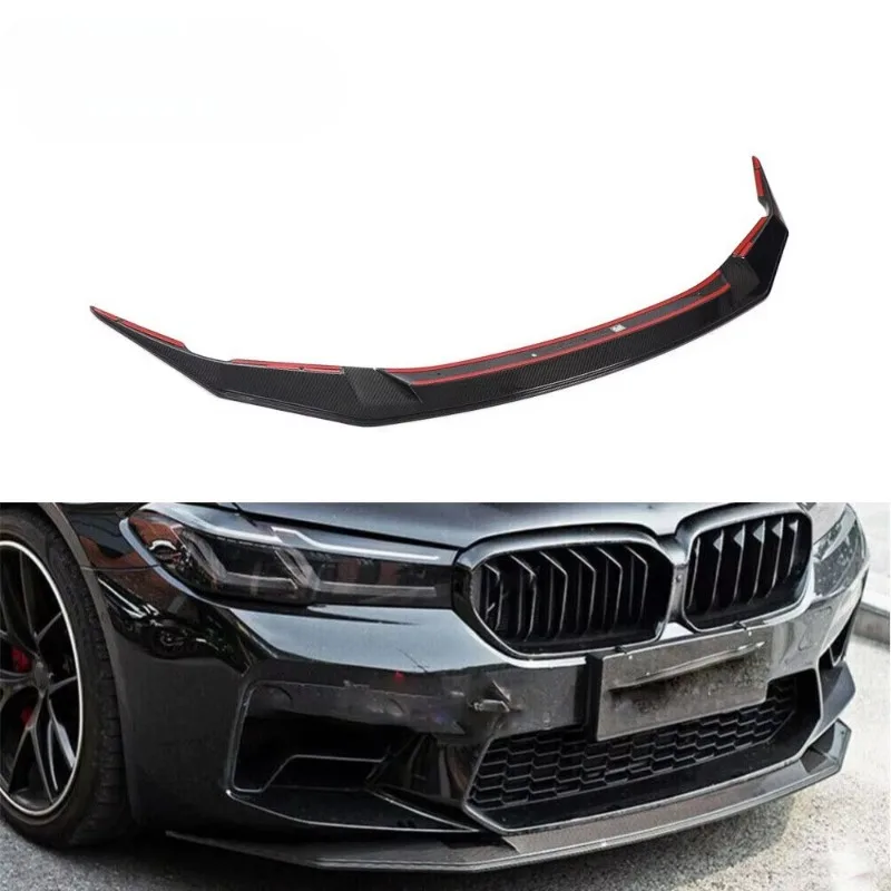Prepreg Carbon Fiber Front Bumper Lip Splitter for BMW 5 Series F90 M5 Sedan 2021 2022 
Prepreg Carbon Fiber Front Bumper Lip Splitter for BMW 5 Series F90 M5 Sedan 2021 2022