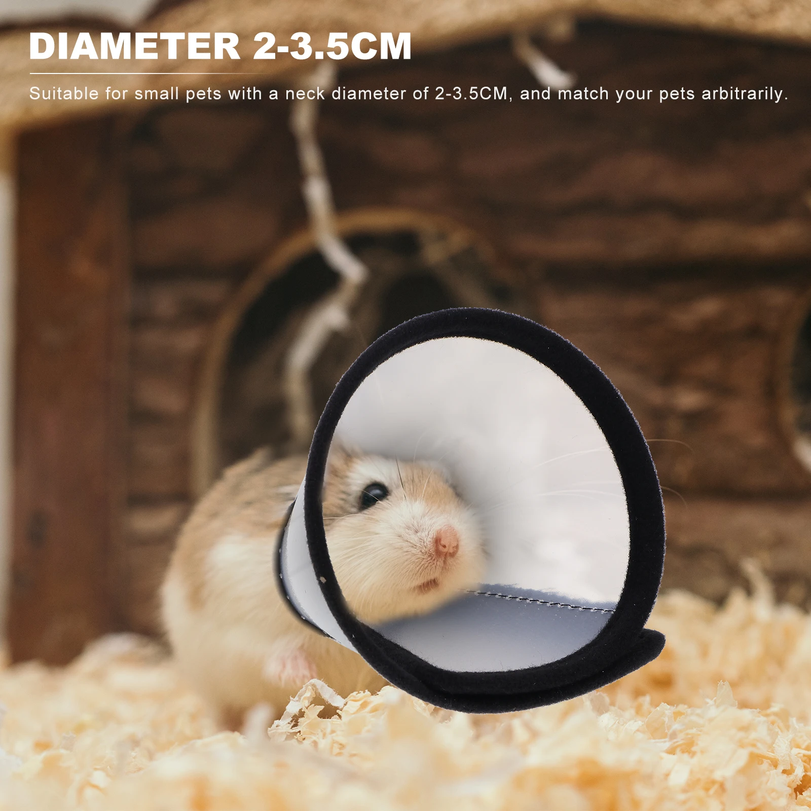 2Pcs Hamster Collar Anti-Bite Protective Pet Neckband Premium Material Breathable Lovely Design for Safe Healing
2Pcs Hamster Collar Anti-Bite Protective Pet Neckband Premium Material Breathable Lovely Design for Safe Healing