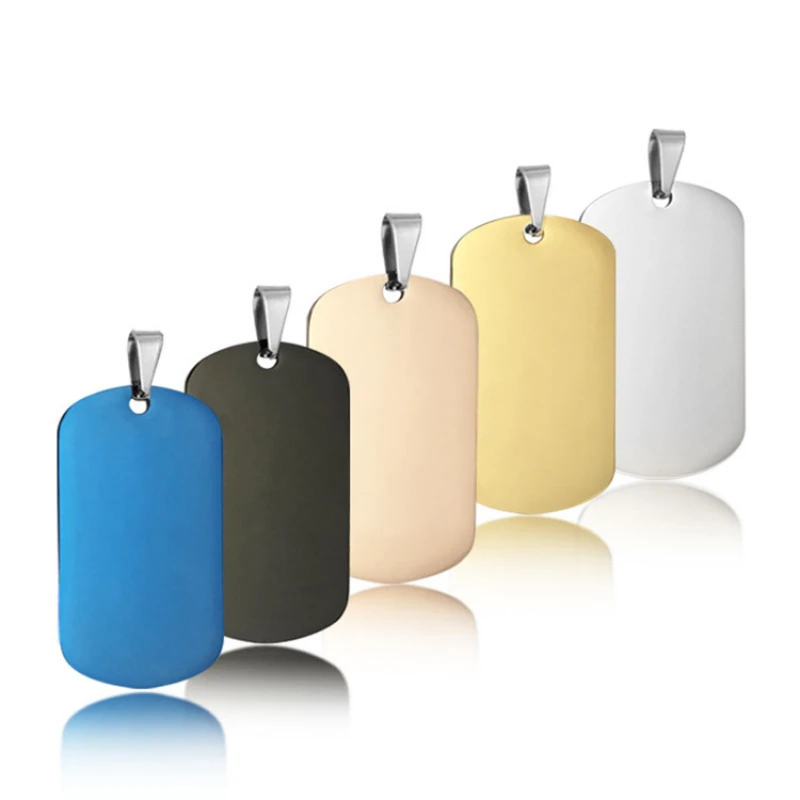 50Pcs/lot Blank Dog Id Tags Stainless Steel Rectangle Pendants Military Soldier Card Jewelry Making DIY Necklacer Key Ring
50Pcs/lot Blank Dog Id Tags Stainless Steel Rectangle Pendants Military Soldier Card Jewelry Making DIY Necklacer Key Ring
