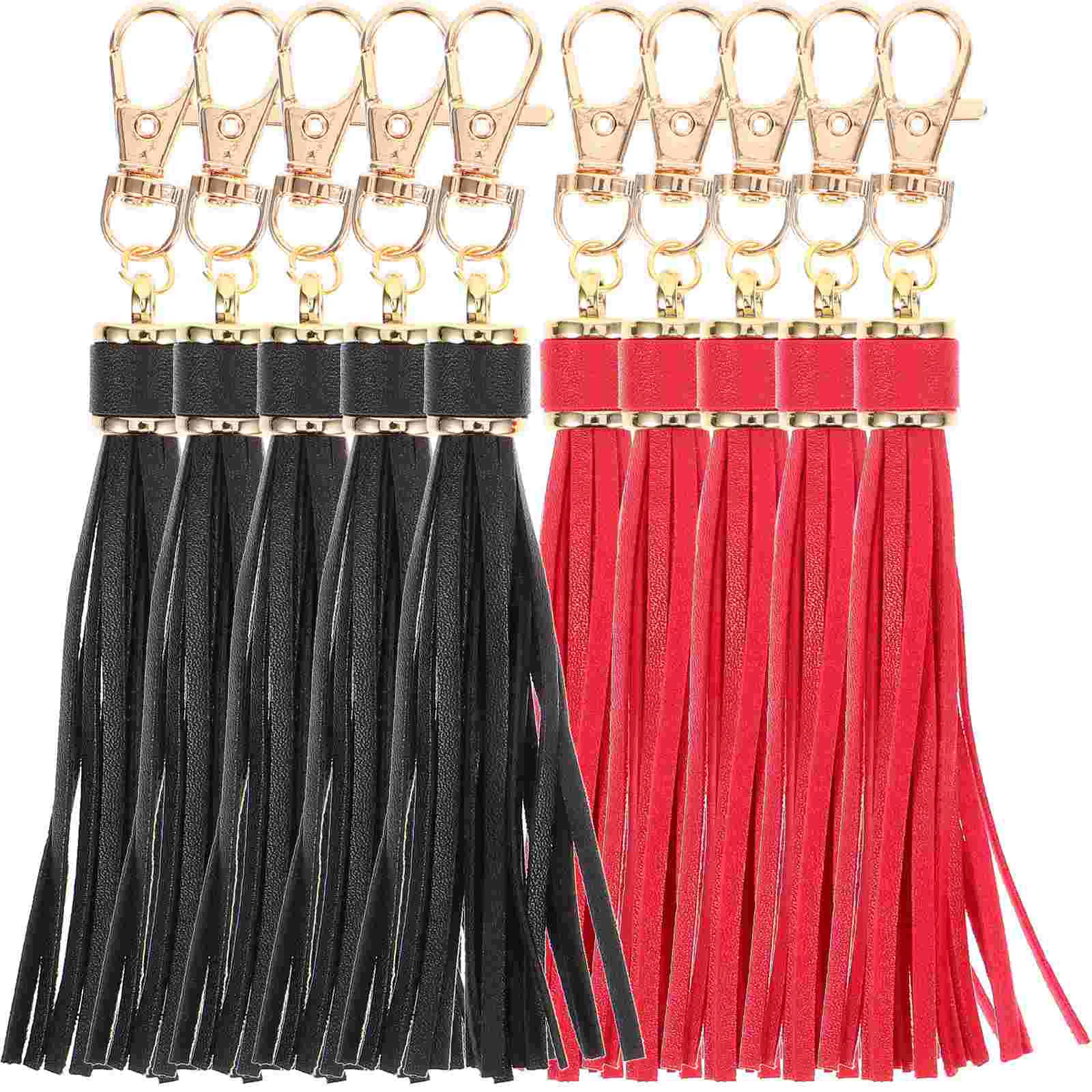 10 Pcs Tassel Keychain Jewelry Bag Charm Pendant Decor Artificial Hanging Accessory Red Black 5 Each Sturdy Portable
10 Pcs Tassel Keychain Jewelry Bag Charm Pendant Decor Artificial Hanging Accessory Red Black 5 Each Sturdy Portable