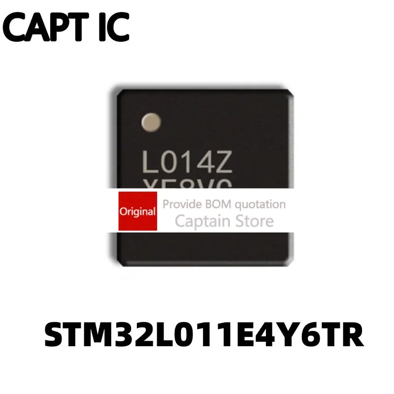 5PCS STM32L011E4Y6TR WLCSP25
5PCS STM32L011E4Y6TR WLCSP25