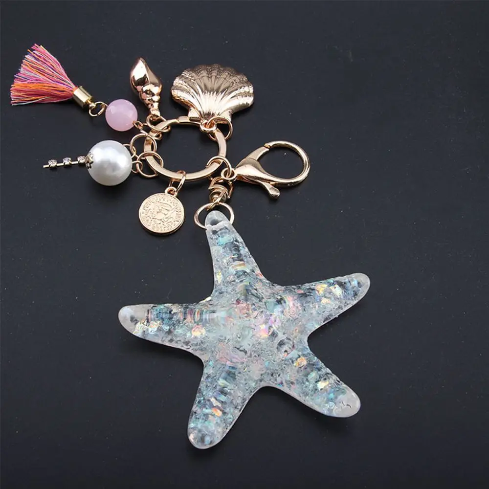 Sea World Crystal Pendant Pearl Starfish Accessories Key Ring Shell Keychain Key Chains Starfish Keychain
Sea World Crystal Pendant Pearl Starfish Accessories Key Ring Shell Keychain Key Chains Starfish Keychain