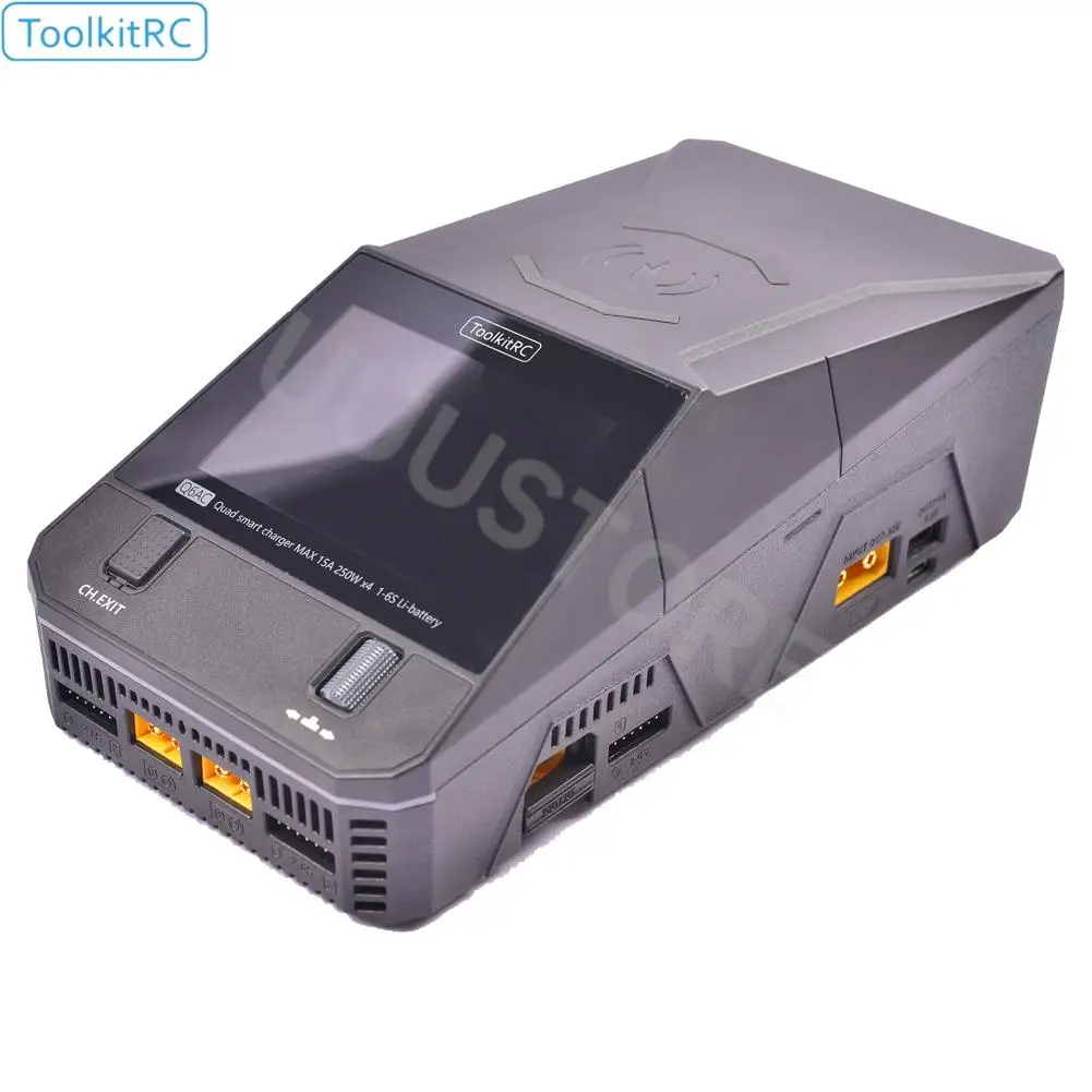 ToolkitRC Q6AC зарядное устройство AC 400 Вт/DC 1000 Вт 4CH выход Встроенный 65 Вт USB выход 15 Вт Беспроводное зарядное устройство для LiPo NiMH PB батареи
ToolkitRC Q6AC зарядное устройство AC 400 Вт/DC 1000 Вт 4CH выход Встроенный 65 Вт USB выход 15 Вт Беспроводное зарядное устройство для LiPo NiMH PB батареи