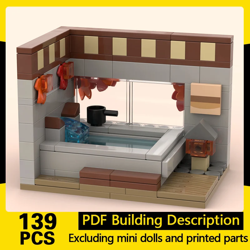 City Street View Model MOC Building Bricks Small Onsen Scene Modular Technology Gifts Holiday Assemble Children Toys Suit
City Street View Model MOC Building Bricks Small Onsen Scene Modular Technology Gifts Holiday Assemble Children Toys Suit