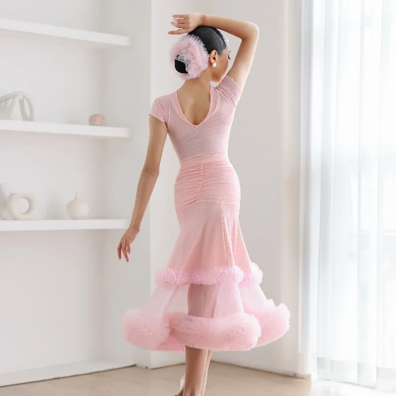 customized modern dance dress for Girls Cake Skirt Social Practice clothes Long Skirt ballroom dance competition dresses
customized modern dance dress for Girls Cake Skirt Social Practice clothes Long Skirt ballroom dance competition dresses