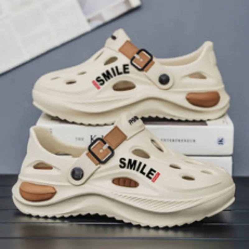 Summer EVA Men Sandals Fashion LightWeightr Non Slip Man Beach Shoes Soft Platform Garden Shoes Outdoor Walking Casual Shoes
Summer EVA Men Sandals Fashion LightWeightr Non Slip Man Beach Shoes Soft Platform Garden Shoes Outdoor Walking Casual Shoes