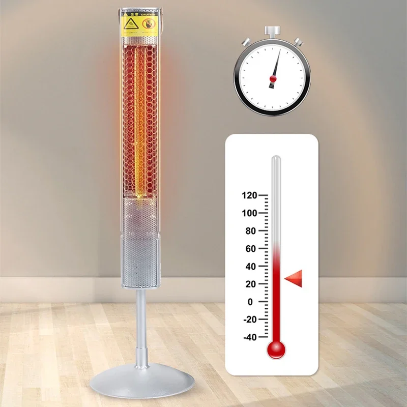 1500W Infrared Vertical Electric Heater, Wall-Mounted Waterproof Bathroom Heater, Outdoor Patio Heater 110V/220V
1500W Infrared Vertical Electric Heater, Wall-Mounted Waterproof Bathroom Heater, Outdoor Patio Heater 110V/220V