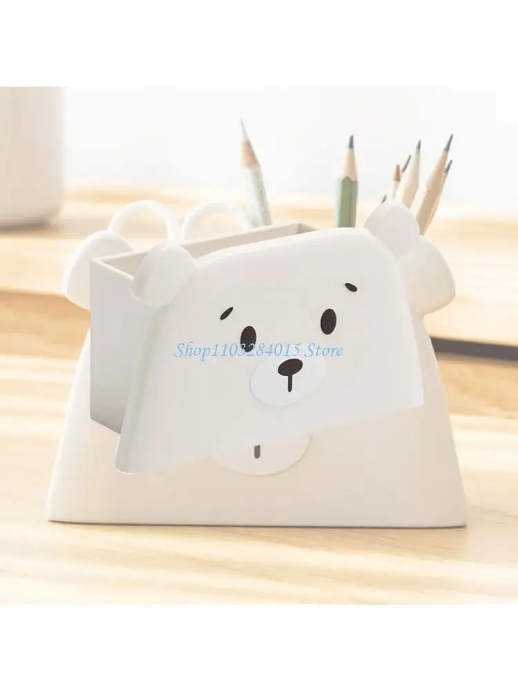 R6FF Big Plastic Bear Pen Cup Holders For Students And Office Workers
R6FF Big Plastic Bear Pen Cup Holders For Students And Office Workers
