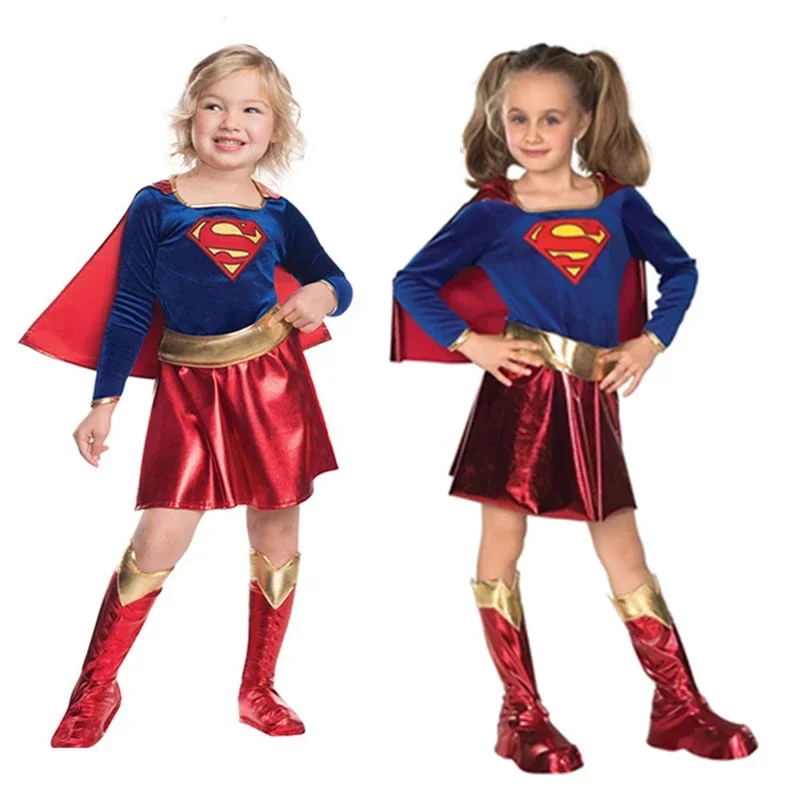 Children's Day Carnival Kids Superhero Super Girls Cosplay Costumes Cloaks Party Dress Birthday Clothes Halloween
Children's Day Carnival Kids Superhero Super Girls Cosplay Costumes Cloaks Party Dress Birthday Clothes Halloween