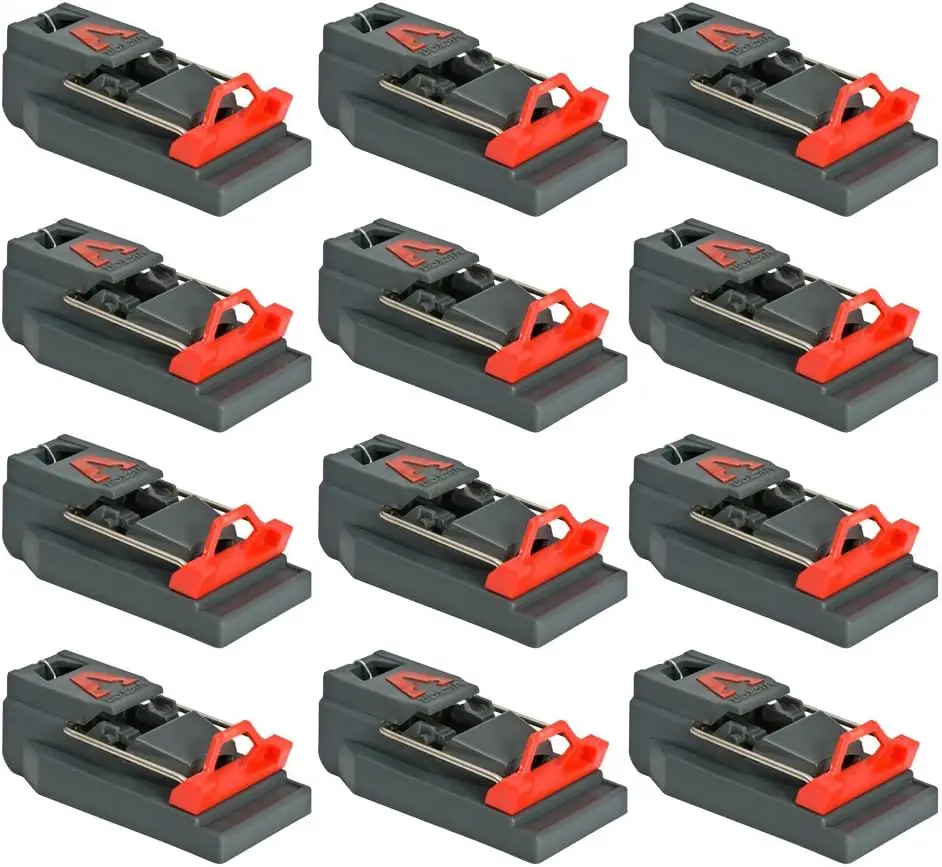 Victor Quick Kill Mouse Traps (12 Pack) Easy Set Snap Trap for Indoor Outdoor Use, Humane Pest Control
Victor Quick Kill Mouse Traps (12 Pack) Easy Set Snap Trap for Indoor Outdoor Use, Humane Pest Control