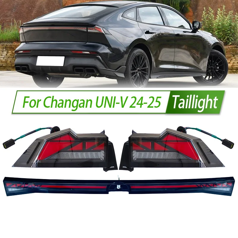 For Changan UNI-V 24-25 Car Taillight Assembly OEM Style Rear Lamp with Turn Signal Reverse Light Direct Fit Replacement
For Changan UNI-V 24-25 Car Taillight Assembly OEM Style Rear Lamp with Turn Signal Reverse Light Direct Fit Replacement