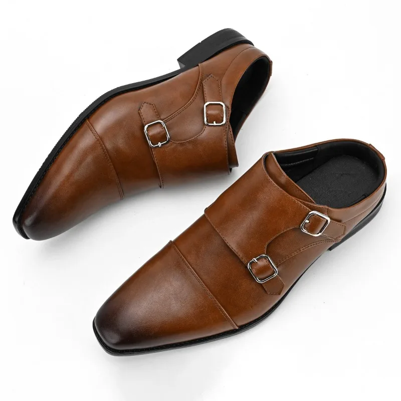 Fashion Designer Formal Slip on Men Dress Shoes New Classic Leather Oxfords for Wedding Party Business Flat Shoes Men's Loafers
Fashion Designer Formal Slip on Men Dress Shoes New Classic Leather Oxfords for Wedding Party Business Flat Shoes Men's Loafers