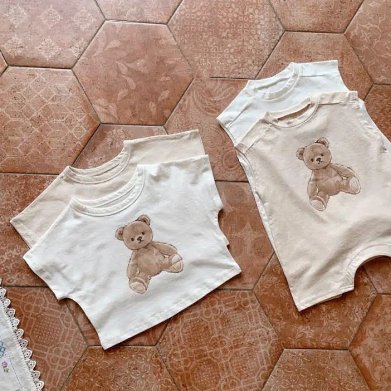 2025 Summer New Baby Sleeveless Bodysuit Thin Boy Girl Newborn Cute Bear Print Jumpsuit Infant Toddler Cotton Breathable Clothes
2025 Summer New Baby Sleeveless Bodysuit Thin Boy Girl Newborn Cute Bear Print Jumpsuit Infant Toddler Cotton Breathable Clothes