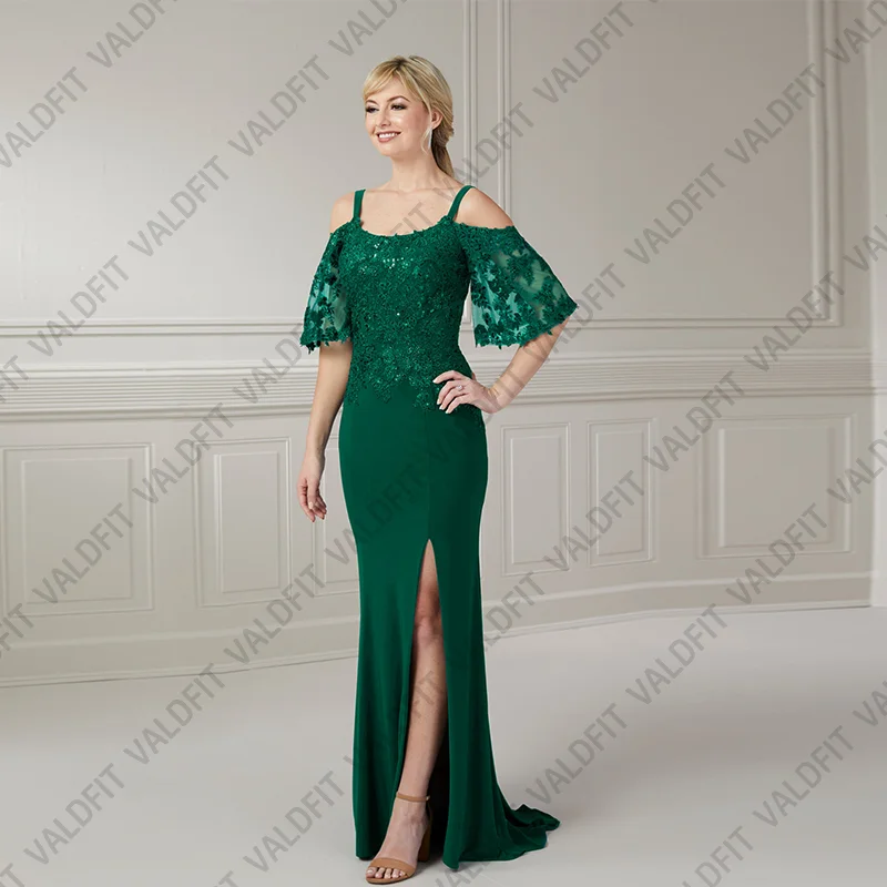 Customized Long Mermaid Green Mother of the Bride Dresses with Slit for Wedding Evening Party Dress Vestidos De Fiesta
Customized Long Mermaid Green Mother of the Bride Dresses with Slit for Wedding Evening Party Dress Vestidos De Fiesta