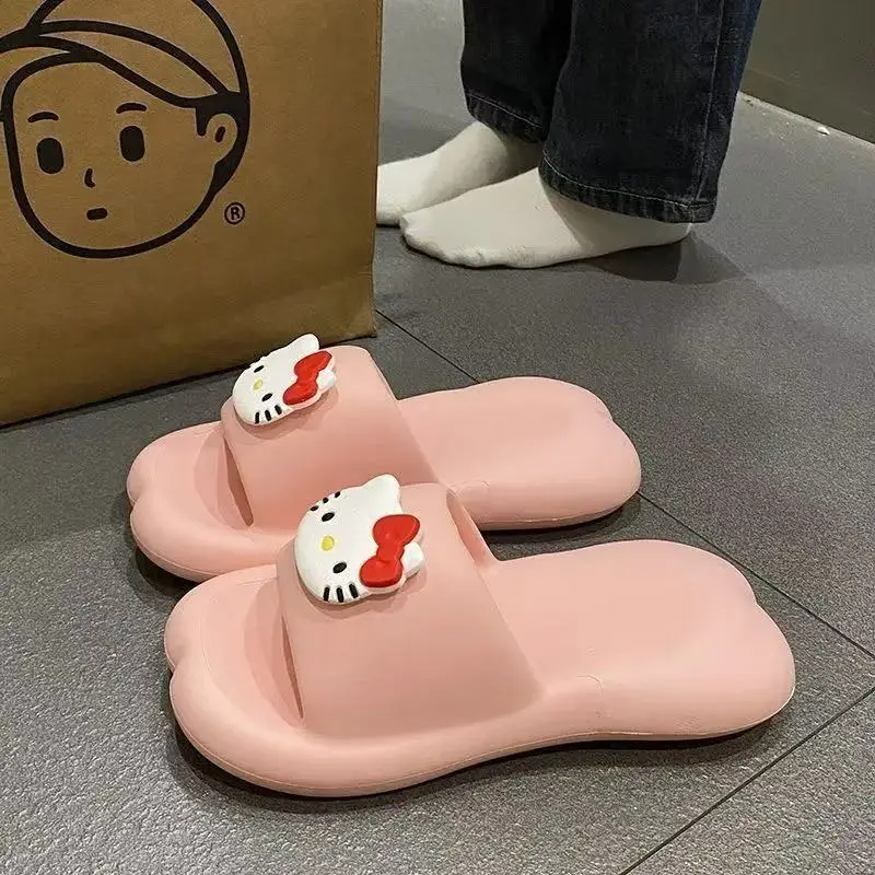 drop shipping grils slipper 2025 new summer hello kitty popular soft bottom white pink red yellow fashion slipper for women
drop shipping grils slipper 2025 new summer hello kitty popular soft bottom white pink red yellow fashion slipper for women